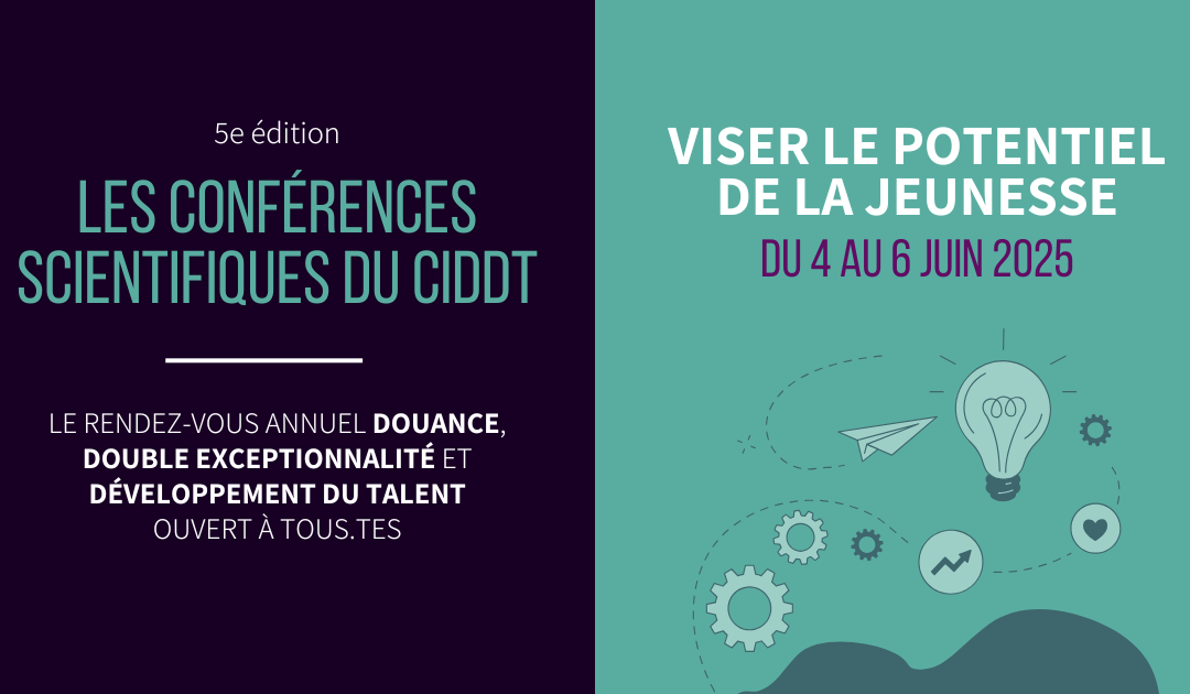 Conférences scientifiques du CIDDT 2025